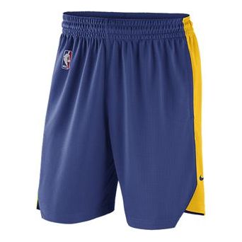 Nike NBA Warriors Training Shorts Blue 866942-495