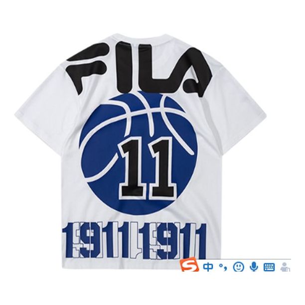 (WMNS) FILA FUSION Casual Round Neck Short Sleeve White T11W032107F-WT
