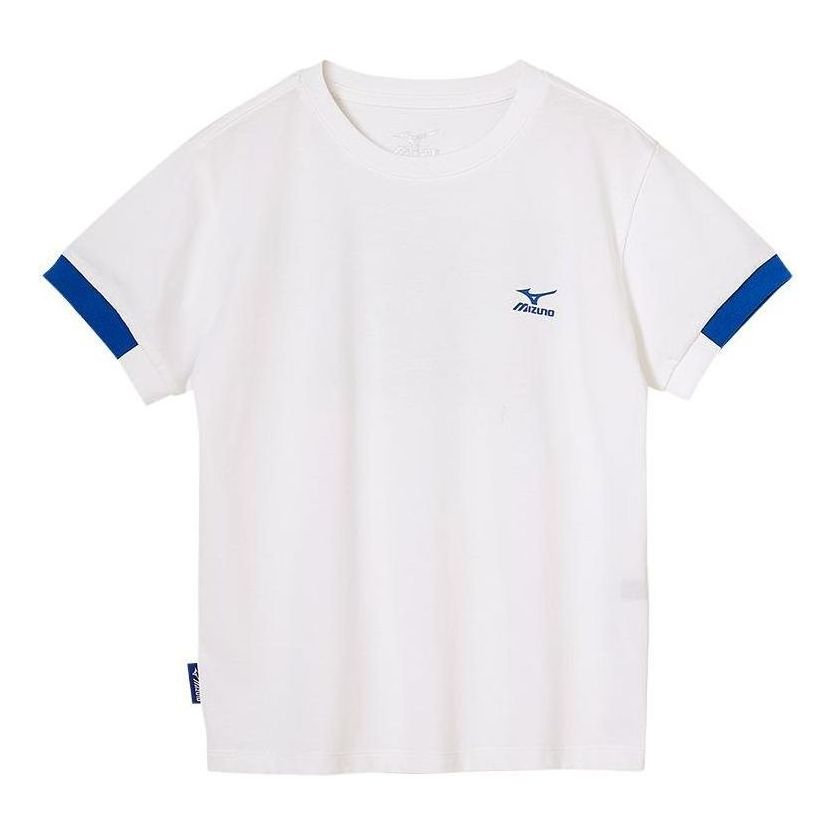 (GS) Mizuno Logo Casual T-shirt 'White' T2101