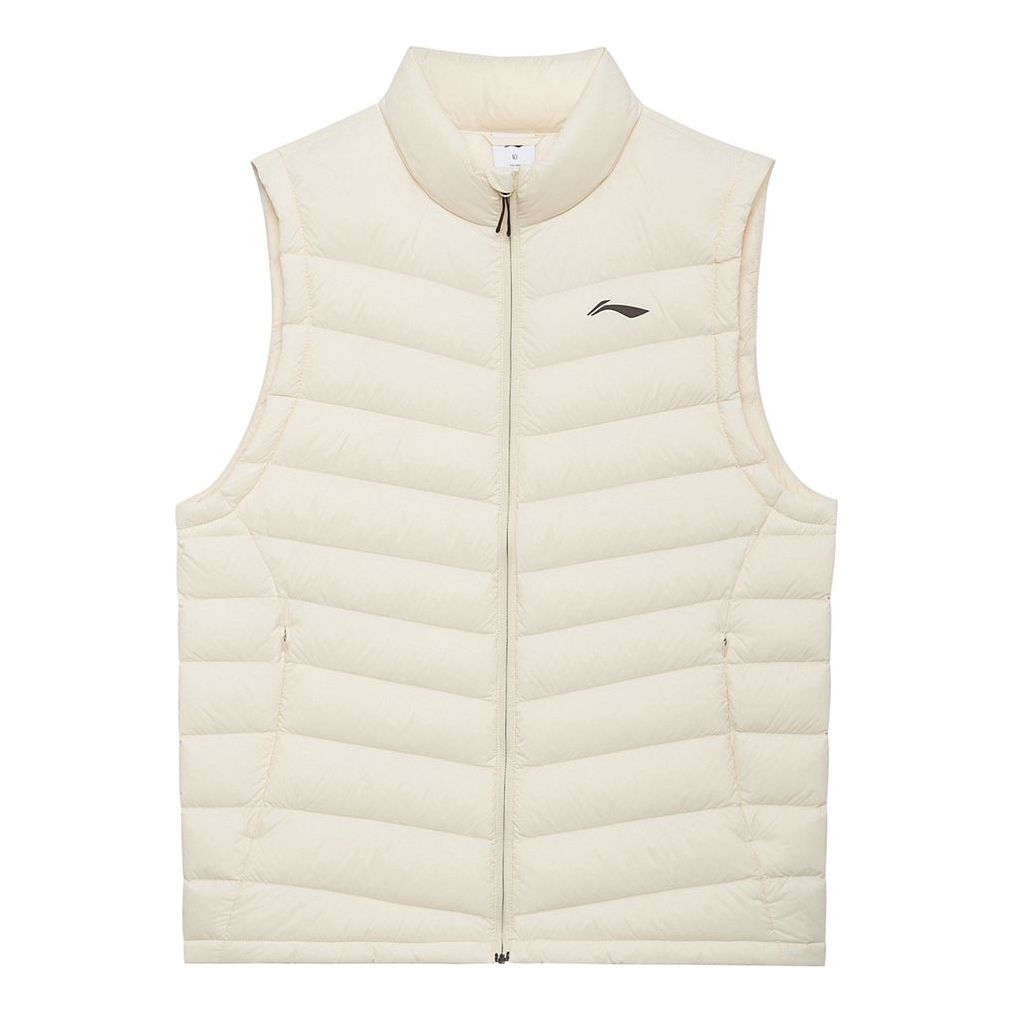 Li-Ning New Fitness Series Down Vest 'White' AMRS005-2
