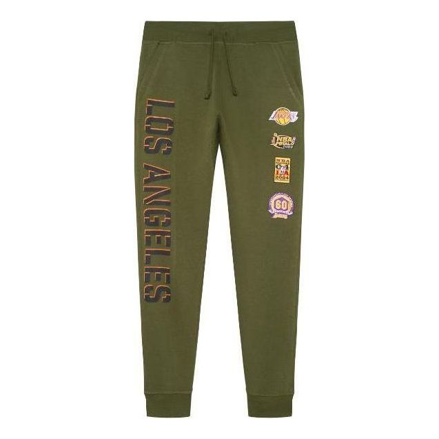 Mitchell & Ness x NBA Script Flight Jogger 'LA Lakers' BMSPDP22085-LALOLIV
