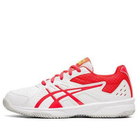(GS) ASICS Court Slide Clay 'White Red' 1044A006-101