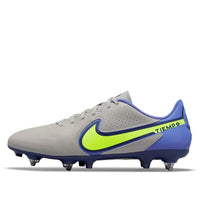 Nike Tiempo Legend 9 Academy SG-Pro AC Soccer Shoes Grey/Blue DB0628-075
