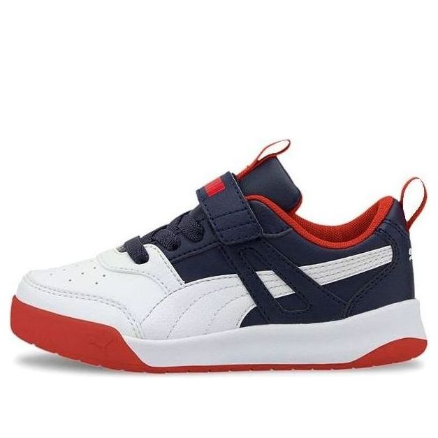 (PS) PUMA Backcourt Sl Ac White/Blue/Red 374407-03