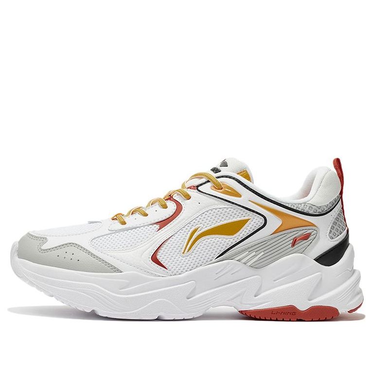 Li-Ning Running 'White Yellow' ARLS013-1
