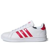 (WMNS) adidas neo Grand Court 'White Red' EE9688