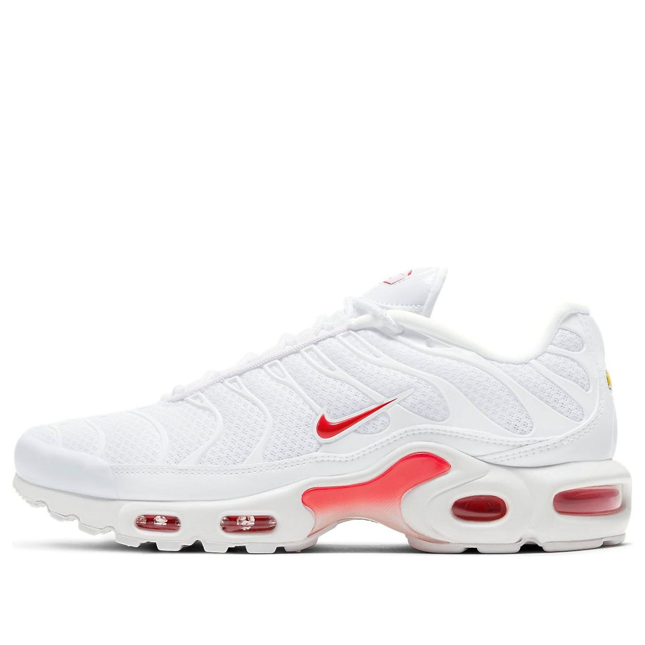 (WMNS) Nike Air Max Plus 'White Track Red' CZ9337-100