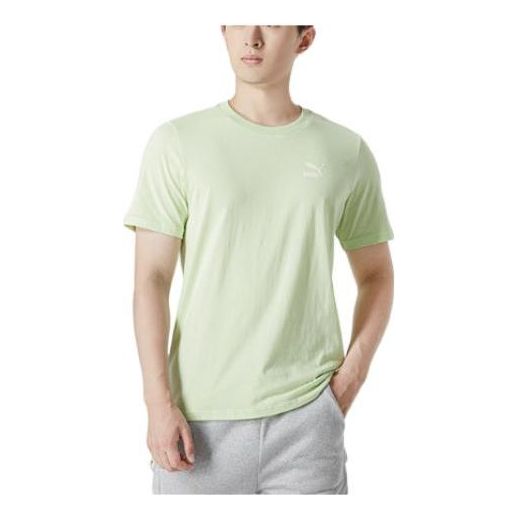PUMA Classics Summer Resort Graphic Tee 'Green' 536918-36