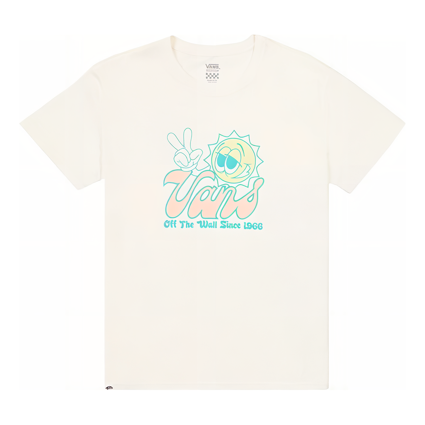 (WMNS) Vans Sunny T-shirt 'Beige' VN0008ZYFS8