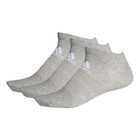 adidas Unisex Light Low Sock 3 Packs Grey DZ9421