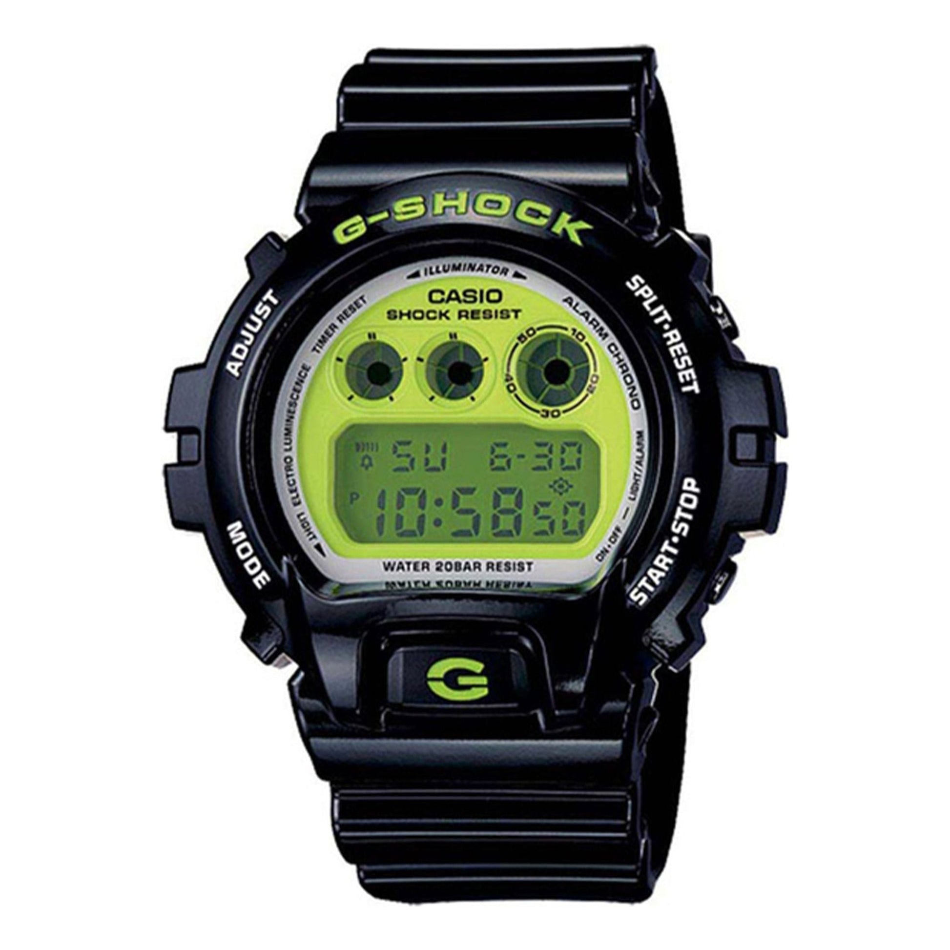 CASIO G-Shock Digital 'Black Green' DW-6900CS-1
