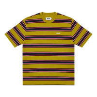 PALACE Engineer Round Neck Micro Mark Stripe Short Sleeve Unisex Green P20ES016