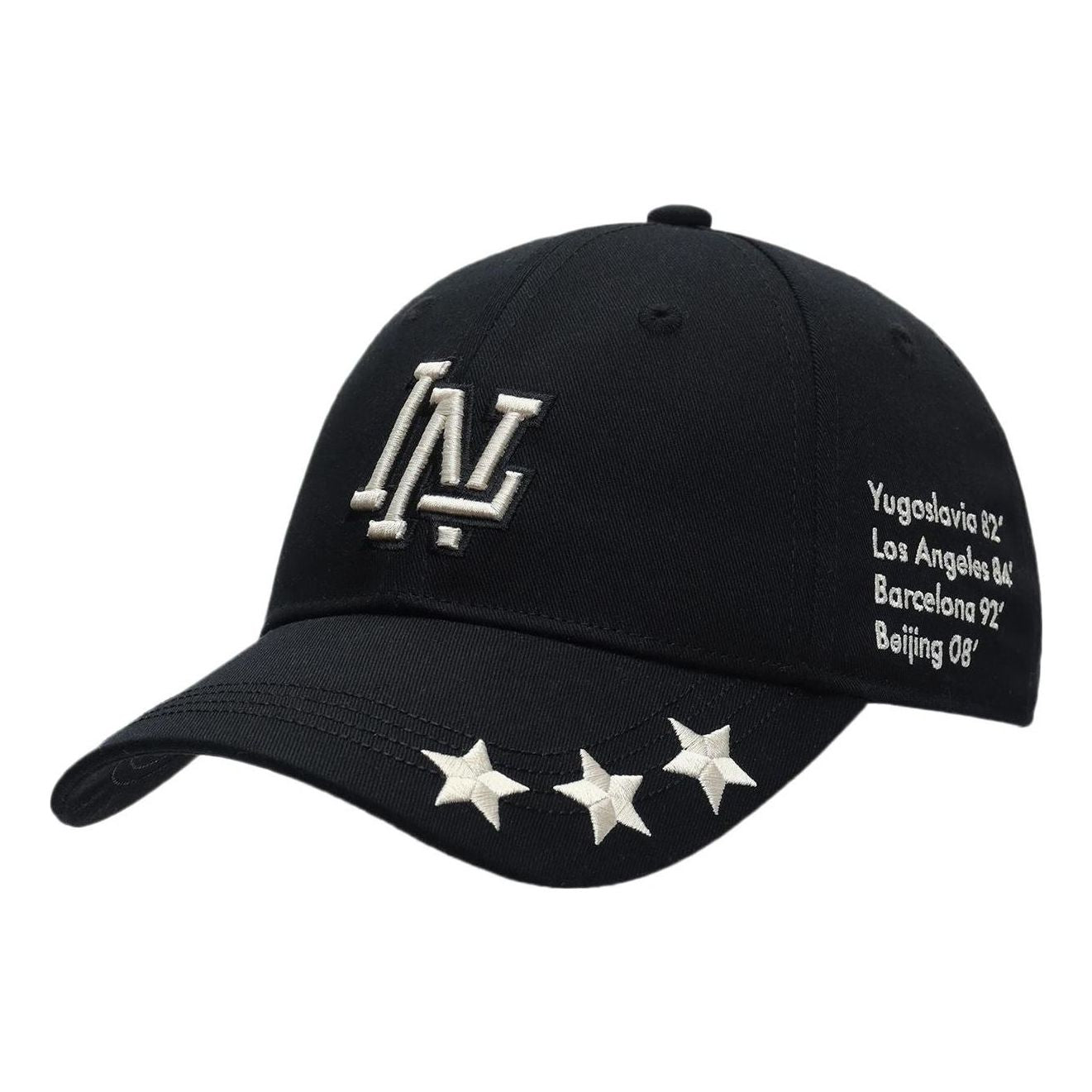 Li-Ning Logo Baseball Cap 'Black White' AMYS139-1