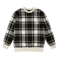 MLB New York Yankees Long-Sleeve Fleece Unisex Black/White 31MTE3041-50I
