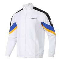 Converse Color Block Track Jacket Asia Sizing 'White' 10006473-A01