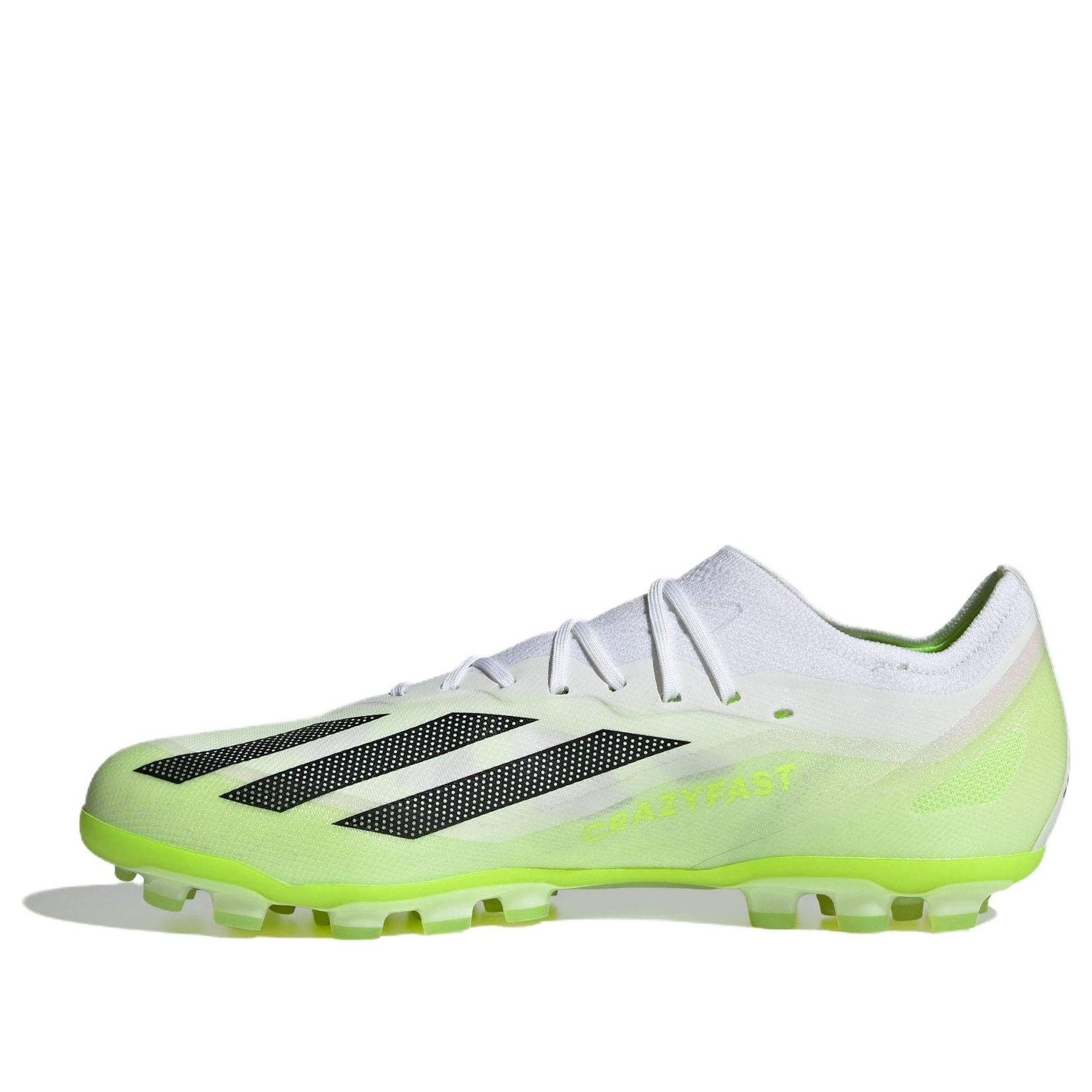adidas X Crazyfast.1 AG 'Cloud White Solar Green' IF0161