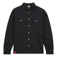 Nike SB x N7 Tanglin Long-Sleeve Button Up 'Black' FN0493-010