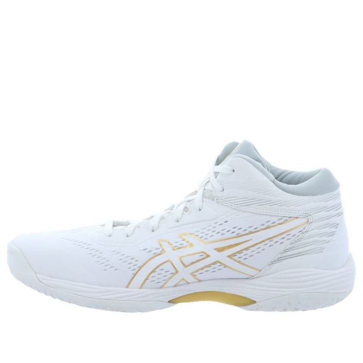 ASICS Gelhoop V14 Cozy Wear-resistant White Yellow 2E Wide 'White Yellow' 1063A059-103