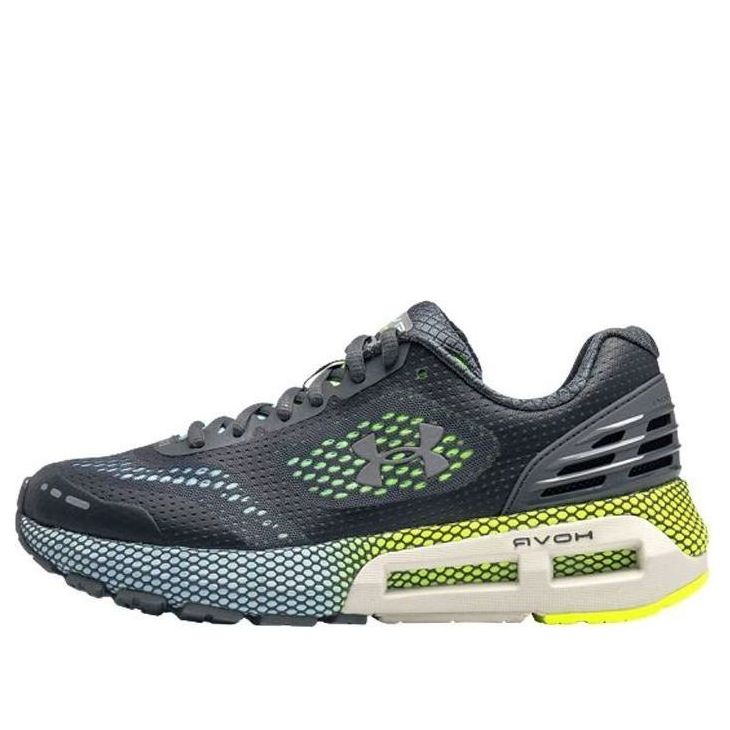 (WMNS) Under Armour HOVR Mega Running Shoes Blue/Green 3021239-101