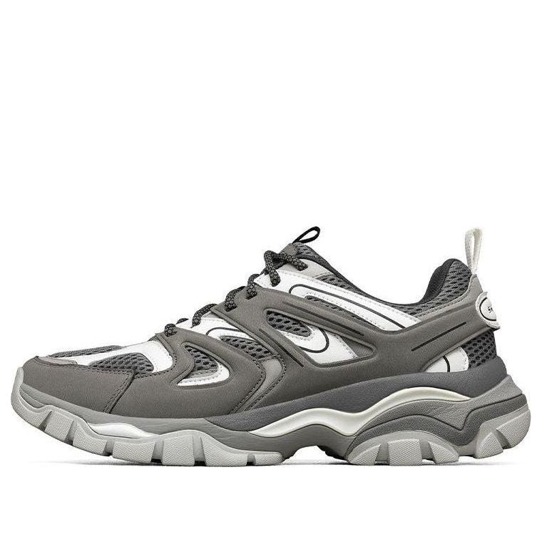 Skechers Stak-Ultra Low-Top Running Shoes Grey/White 66255-GYW