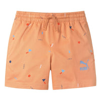 (GS) PUMA X Tiny Aop Woven Shorts 'Orange' 533417-05