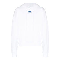 Off-White Mirko First Logo Hooded Sweater Men's White OMBB037F20FLE0070145