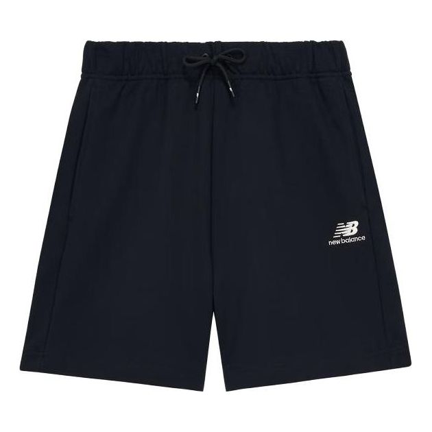 New Balance Logo Cotton Shorts Asia Sizing 'Black' 5VD24213-BK