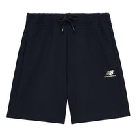 New Balance Logo Cotton Shorts Asia Sizing 'Black' 5VD24213-BK