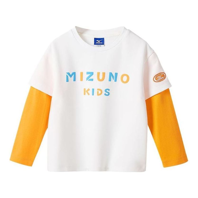 (PS) Mizuno Long Sleeve Casual T-shirt 'White' 32CA2A33