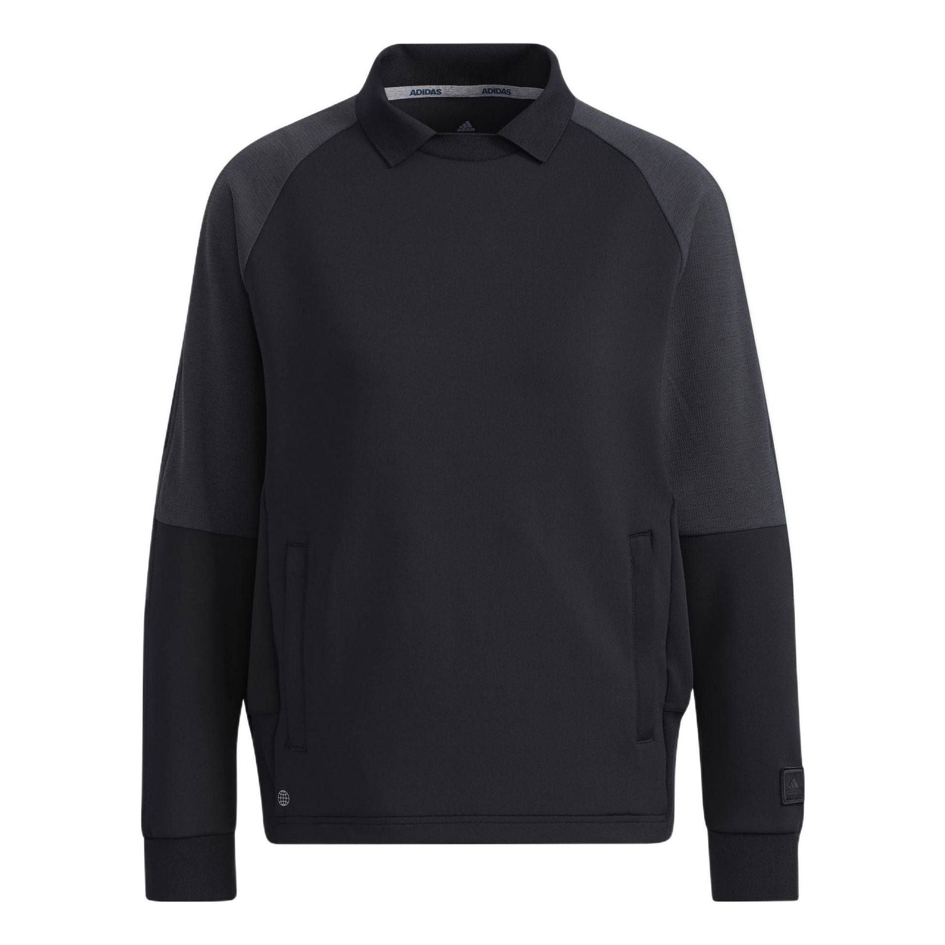 (WMNS) adidas Go-To Crewneck Sweatshirt Asia Sizing 'Black' H64646