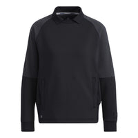 (WMNS) adidas Go-To Crewneck Sweatshirt Asia Sizing 'Black' H64646