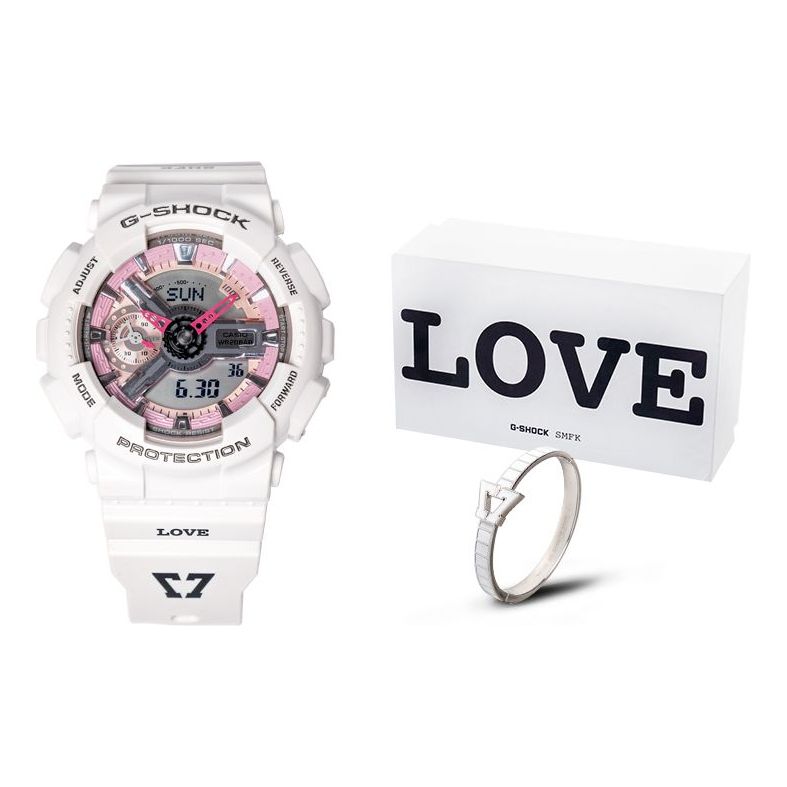 CASIO G-Shock Analog-Digital 'White' GMA-S110MP-7APRS