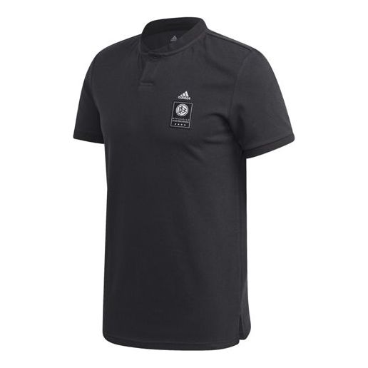 adidas Germany National Team Away Polo Shirt Black FM5577