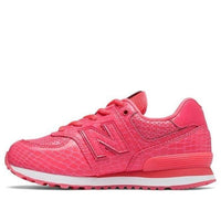 New Balance 574 K Shoes Pink/Red PC574S5