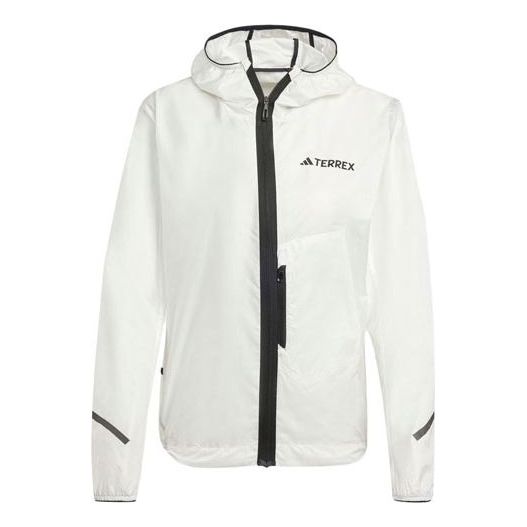 (WMNS) adidas Terrex Xperior Light Windweave Jacket Asia Sizing 'White' IN2910