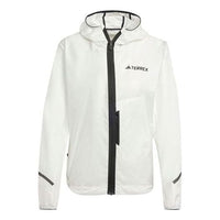 (WMNS) adidas Terrex Xperior Light Windweave Jacket Asia Sizing 'White' IN2910