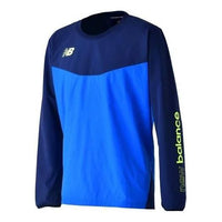 New Balance Black Out Collection Stretch Woven Wind Top Asia Sizing 'Serene Blue' AMT25209-SBU
