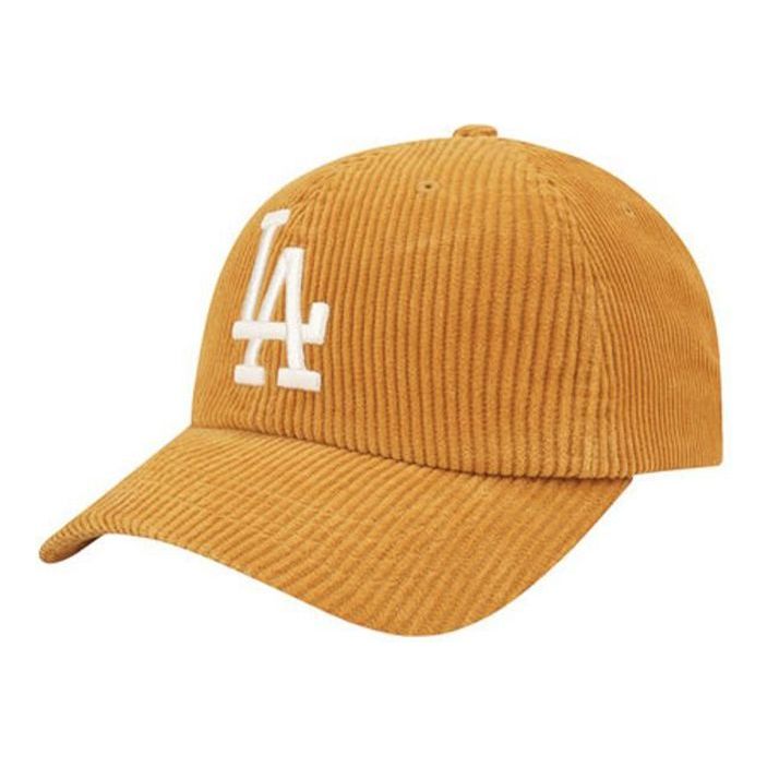 MLB LA Corduroy Orange Baseball Cap 32CPYJ911-07D