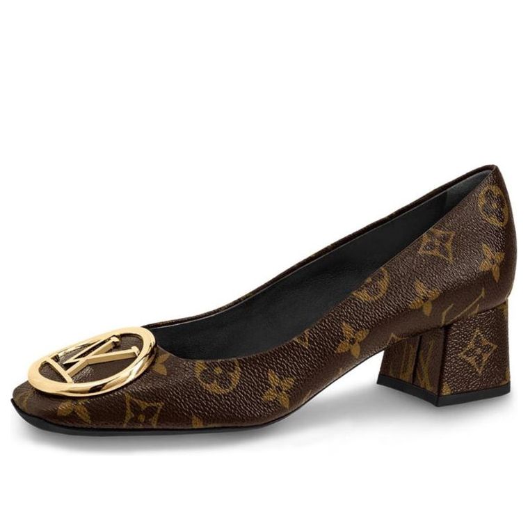 (WMNS) LOUIS VUITTON LV Madeleine Pumps 'Brown Monogram' 1A4XBG