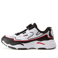 (GS) FILA Classic Retro Runner 'White Black Red' K15B041155FWB