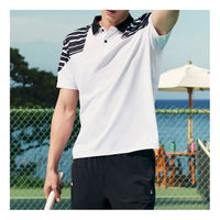 FILA Yellow Sports Short Sleeve POLO White A11M023154F-WT