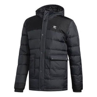 adidas originals Dunto Jckt Stay Warm hooded down Jacket Black DH3876