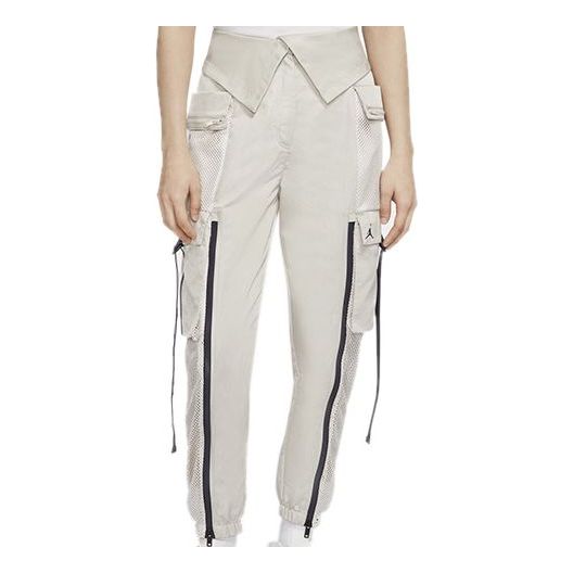 (WMNS) Air Jordan Lightweight Casual Sports Long Pants White CU4074-104