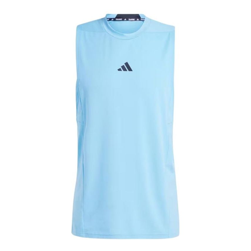 adidas Designed for Training Workout Tank Asia Sizing 'Light Blue' IS3824
