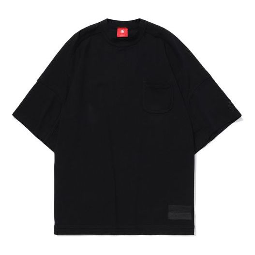 Li-Ning BADFIVE Loose Short Sleeve Black AHSQ625-4