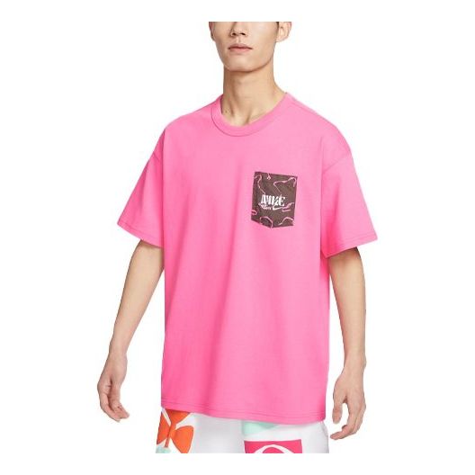 Nike Just Do It Chest Pocket T-Shirt 'Pink' FJ7681-684