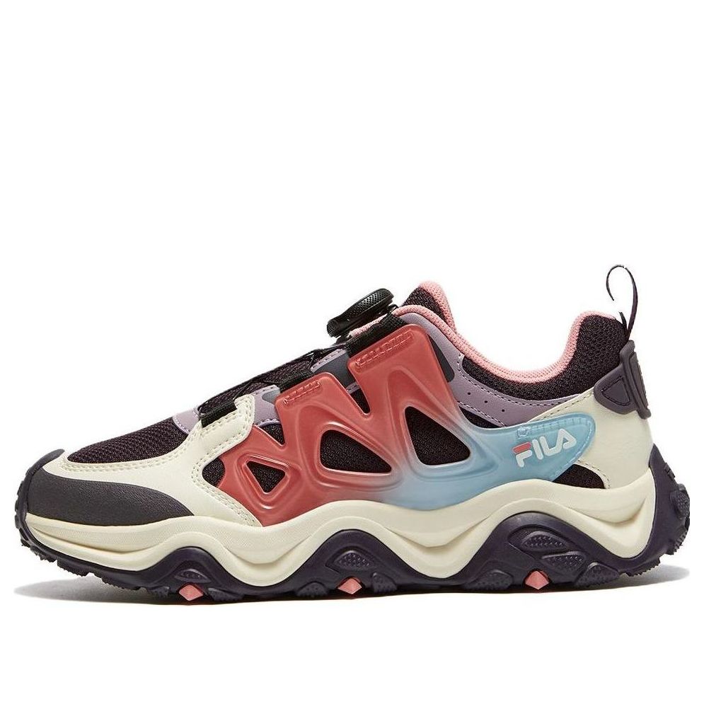 (GS) FILA TGR1 Sneakers 'White Black Red' K15G342501PBP