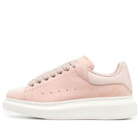 (WMNS) Alexander McQueen Suede Oversized Sneaker 'Pink' 650792WIA516837