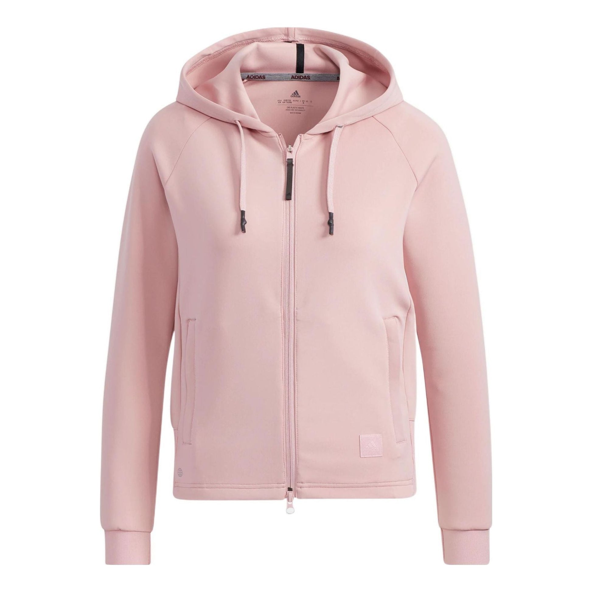(WMNS) adidas Go-To Hood Long Sleeve Sweatshirt Asia Sizing 'Pink' H64644