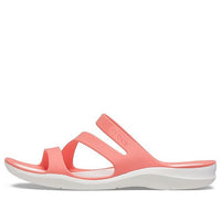 (WMNS) Crocs Soft Sole Cozy Sports Red Sandals 203998-6SL